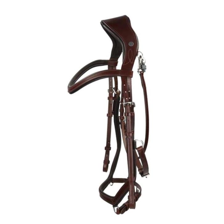 Hoofdstel LJ Leathers Pro Selected Legend Mythos Bruin, Dieren en Toebehoren, Paarden en Pony's | Hoofdstellen en Tuigage, Zo goed als nieuw