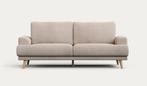 Karin 2-seater sofa beige, Huis en Inrichting, Banken | Bankstellen, Ophalen, Gebruikt, Simple lines and contemporary cut, Tweepersoons