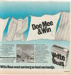 Retro reclame 1978 Witte Reus wasmiddel draagkoffer actie, Verzenden, Overige typen