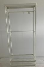 Garderobe rek van wit buissysteem, Ophalen of Verzenden, Gebruikt