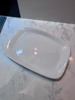 Witte Serveerschaal 33x24 cm, Ophalen, Overige materialen, Schaal, Zo goed als nieuw