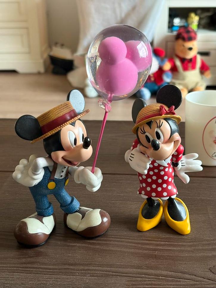 Disney showcase excl mickey & minnie dapper dance beeld, Verzamelen, Disney, Zo goed als nieuw, Beeldje of Figuurtje, Mickey Mouse