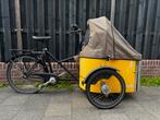 Nihola bakfiets dog (opknappertje), Fietsen en Brommers, Fietsen | Bakfietsen, Gebruikt, Huif, 2 kinderen, Ophalen