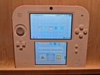 Nintendo 2ds wit rood met 1 game, Ophalen, Gebruikt, Rood, 2DS