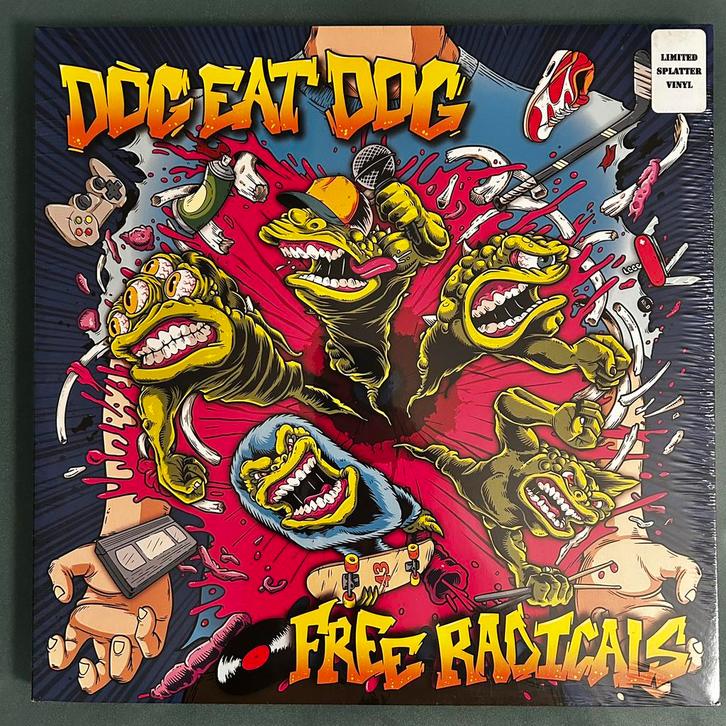 Dog Eat Dog - Free Radicals, LP Mint & Sealed, Cd's en Dvd's, Vinyl | Hardrock en Metal, Nieuw in verpakking, Ophalen of Verzenden