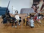 Schleich ridders te paard, Verzamelen, Speelgoed, Ophalen of Verzenden, Zo goed als nieuw