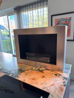 Prachtige rvs bio-ethanol haard, Ophalen, Zo goed als nieuw, Hangende haard, Overige soorten