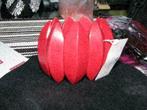 Nieuwe armband van Manouk rood., Sieraden, Tassen en Uiterlijk, Armbanden, Ophalen of Verzenden, Nieuw