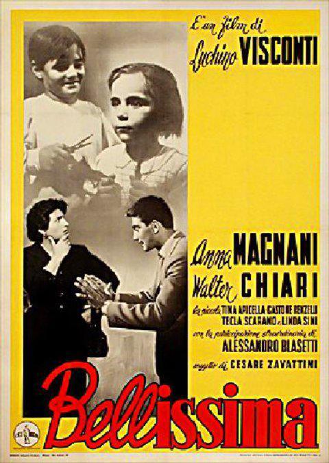 1. Bellissima, Luchino, Visconti met Anna Magnani (1951)., Cd's en Dvd's, Dvd's | Filmhuis, Zo goed als nieuw, Ophalen of Verzenden