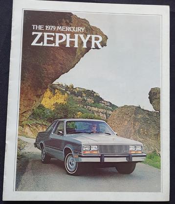 Mercury Zephyr brochure  beschikbaar voor biedingen