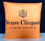 Veuve Clicquot Velours Dubbelprint Kussenhoezen 45cm., Huis en Inrichting, Ophalen of Verzenden, Nieuw, Vierkant
