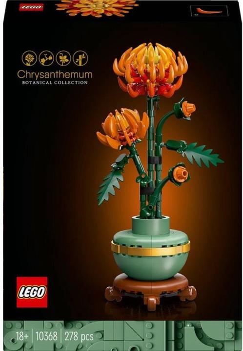 Lego Botanical 10368 Chrysant NIEUW, Kinderen en Baby's, Speelgoed | Duplo en Lego, Nieuw, Lego, Complete set, Ophalen of Verzenden