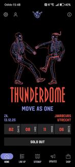 1 kaartje voor thunderdome, Tickets en Kaartjes, Evenementen en Festivals, Eén persoon