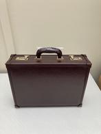 Claymore Attachékoffer Leer Model 1723 Bruin - Expandable, Ophalen of Verzenden, Nieuw, Leer, Minder dan 50 cm