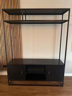 Stijlvol Tv meubel / Wandkast / Roomdivider, Huis en Inrichting, Ophalen, Gebruikt, 100 tot 150 cm, Metaal
