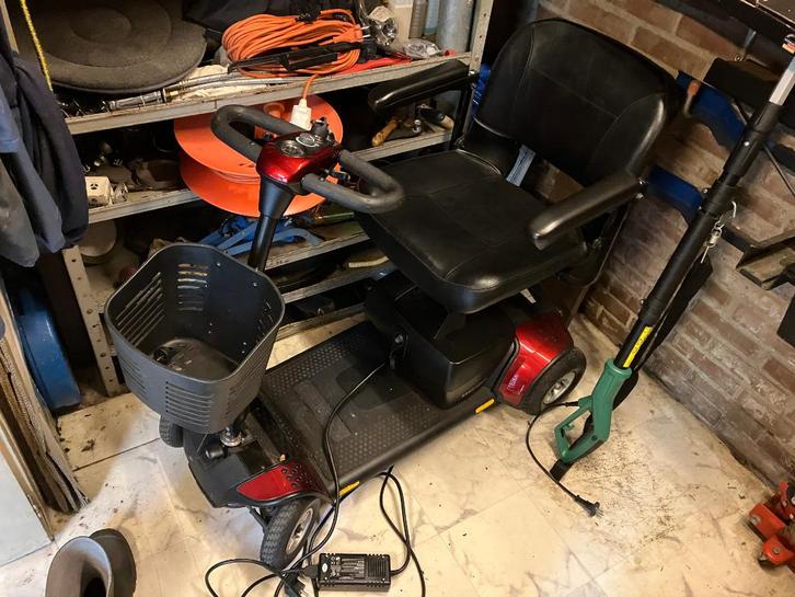 Gogo elite traveller Scootmobiel voor wie handig is, Diversen, Rolstoelen, Gebruikt, Elektrische rolstoel, Ophalen of Verzenden