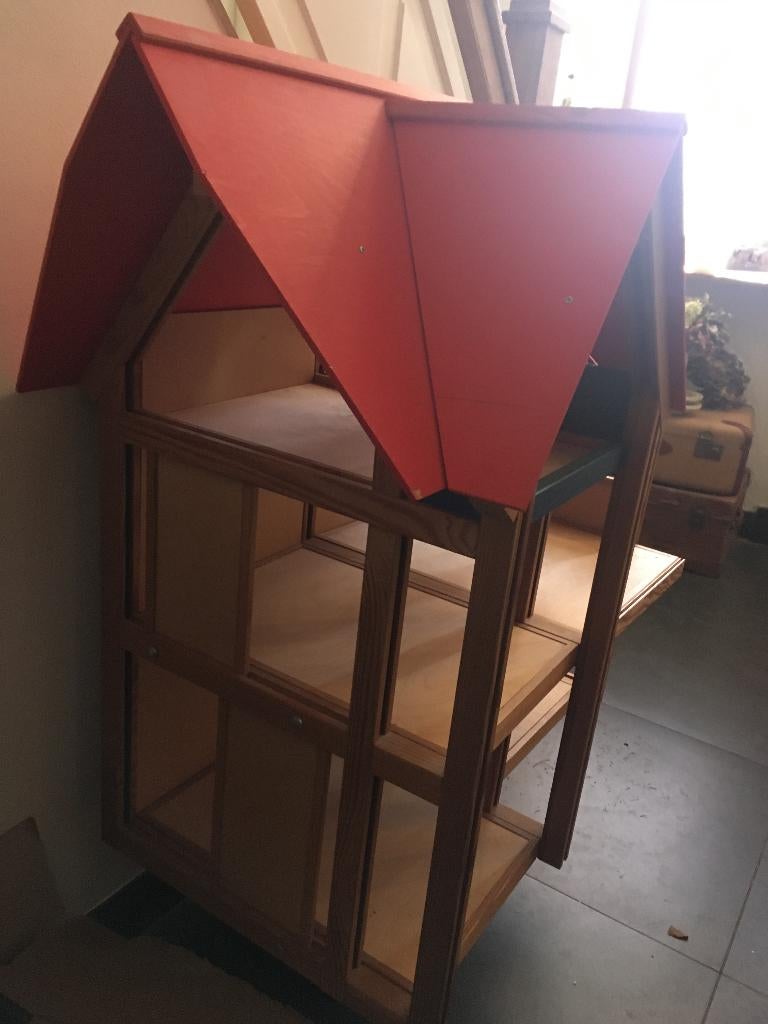 poppenhuis, Kinderen en Baby's, Speelgoed | Poppenhuizen, Ophalen, Gebruikt, Poppenhuis