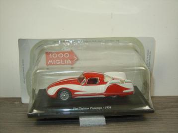 1954 Fiat Turbina Prototipo 1000 Miglia - Altaya 1:43 beschikbaar voor biedingen