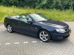 Saab 9-3 1.8 T 110KW Cabrio AUT 2004 Blauw, 1998 cc, Beige, 4 cilinders, Navigatiesysteem