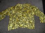 Geel carnavalsshirt, maat M, Maat 38/40 (M), Carnaval, Ophalen of Verzenden, Kleding