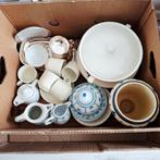 Opruiming: doos 4 vintage servies e.a., Ophalen, Zo goed als nieuw
