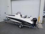 Prins 555 Open met nieuwe 60pk Suzuki, Watersport en Boten, Gebruikt, 3 tot 6 meter, 50 tot 70 pk, Polyester