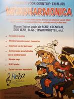 Leerboek Mondharmonica - Country & Blues, Muziek en Instrumenten, Bladmuziek, Mondharmonica, Les of Cursus, Ophalen of Verzenden
