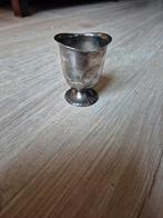 Douwe Egberts, verzilverd lepelvaasje, Ophalen of Verzenden, Zilver