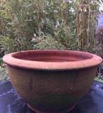 Oude terracotta potten oud Hollandse of Italiaanse diverse, Gebruikt, Rond, Terracotta, Tuin