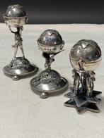 Judaica zilver kruiden wierook davidster AO 84, Ophalen of Verzenden, Zilver