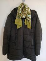 Winterjas Betty Barclay maat 44. Met sjaaltje., Ophalen of Verzenden, Gedragen, Maat 42/44 (L), Groen