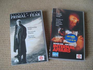 VHS Primal Fear en Internal Affairs met Richard Gere (Video) beschikbaar voor biedingen