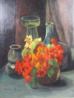 Bloemstilleven Lucie Wittig - Keijser (1873-1958), Antiek en Kunst, Kunst | Schilderijen | Klassiek, Ophalen of Verzenden