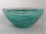 Kosta Boda Atoll (Anna Ehrner) - turquoise schaal, Ophalen of Verzenden