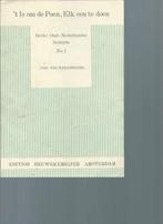 t Is om de poen, Elk een te doen, Zang, Gebruikt, Ophalen of Verzenden, Artiest of Componist