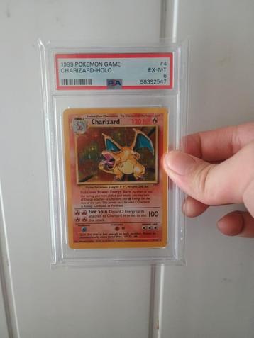 Psa 6 base charizard engels beschikbaar voor biedingen