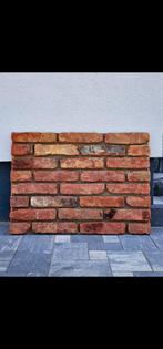 Cut tile. Face made of old hand-formed brick, Tuin en Terras, Tegels en Klinkers, Overige materialen, Gecoat, Gebruikt, Overige typen