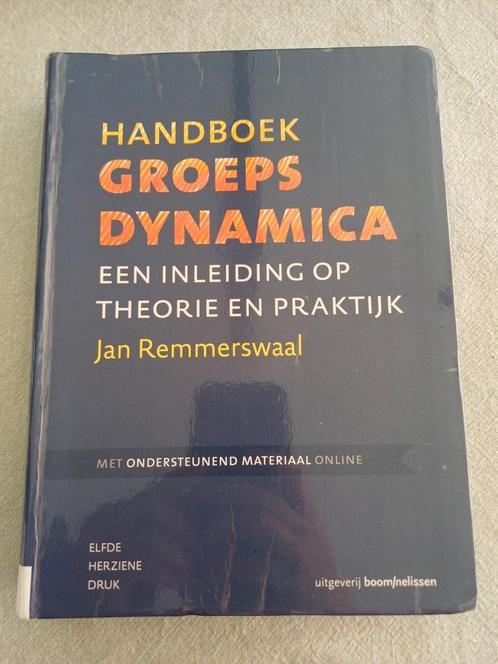 Handboek Groepsdynamica - Jan Remmerswaal, Boeken, Psychologie, Gelezen, Sociale psychologie, Ophalen of Verzenden