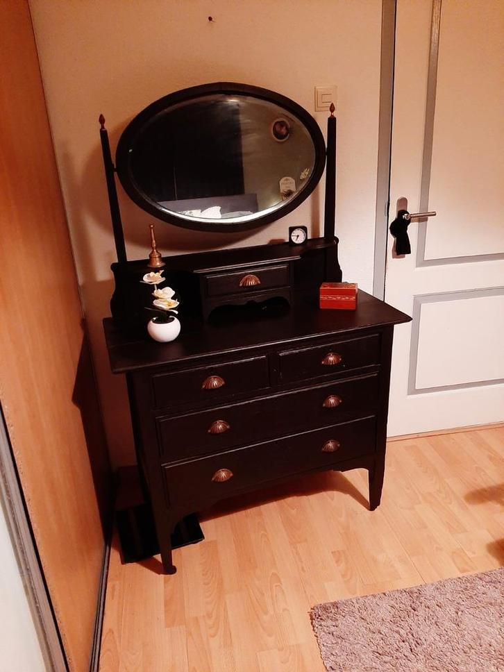 Mooie oude Engelse Dressing table, Antiek en Kunst, Antiek | Meubels | Kasten, Ophalen