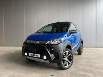 Aixam Crossover brommobiel 45KM / BLAUW / 2018 / NIEUWSTAAT beschikbaar voor biedingen