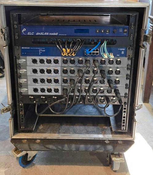 ELC dmx Node8 rack, Muziek en Instrumenten, Licht en Laser, Gebruikt, Licht, Ophalen