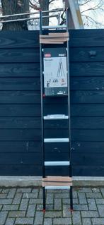 Altrex Nevada zwart gecoate ladder enkele delen, Doe-het-zelf en Verbouw, Ladders en Trappen, Ophalen, Zo goed als nieuw, 4 meter of meer