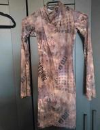 Shein bruine doorzichtige jurk maat S, Kleding | Dames, Jurken, Bruin, Nieuw, Ophalen of Verzenden, Maat 36 (S)