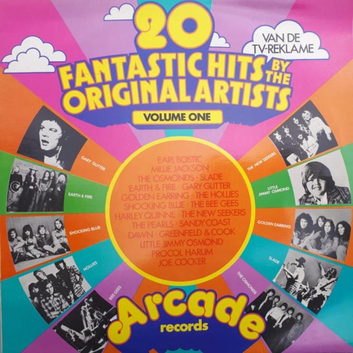 LP 20 Fantastic Hits By The Original Artists (Volume One), Cd's en Dvd's, Vinyl | Verzamelalbums, Gebruikt, Pop, 12 inch, Ophalen of Verzenden