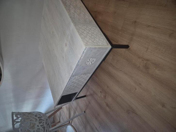 Maison du Monde Iroquois, Huis en Inrichting, Tafels | Salontafels, Gebruikt, Minder dan 50 cm, 50 tot 100 cm, Rechthoekig, Ophalen