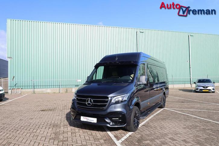 Mercedes-Benz Sprinter 319 CDI L4H2 Dubbelcabine -leder-Full, Auto's, Bestelauto's, Bedrijf, Te koop, ABS, Achteruitrijcamera
