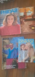 Phildar Brei-/Haakmagazines - 4 Stuks, Ophalen of Verzenden, Gebruikt, Breien of Haken, Patroon of Boek