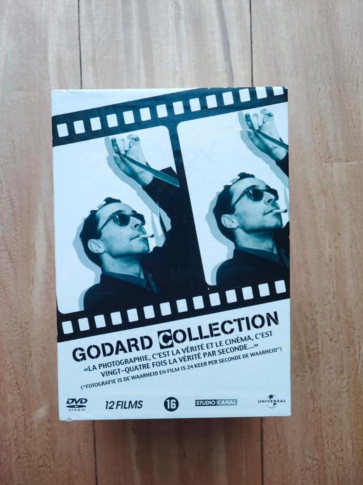 Jean-Luc Godard DVD Box - 12 Meesterwerken - ZGAN, Cd's en Dvd's, Dvd's | Overige Dvd's, Zo goed als nieuw, Boxset, Vanaf 16 jaar
