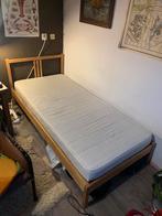 IKEA Fjellse bed frame met verstelbare lattenbodem, Huis en Inrichting, Slaapkamer | Bedden, 90 cm, Gebruikt, Eenpersoons, Bruin
