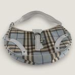 Burberry tas & portemonnee set origineel, Ophalen of Verzenden, Gebruikt, Blauw, Handtas